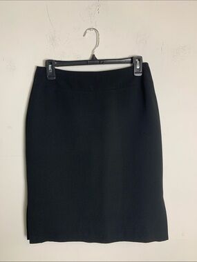 Studio G Elegant Black Pencil Skirt – Women's Tailored Office Essential